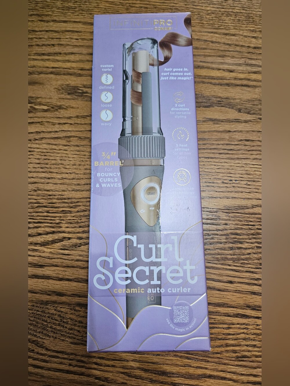 Infinity Pro Curl Secret Ceramic Auto Curler